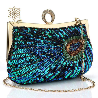 Party Day Diamond Clutch Handbag